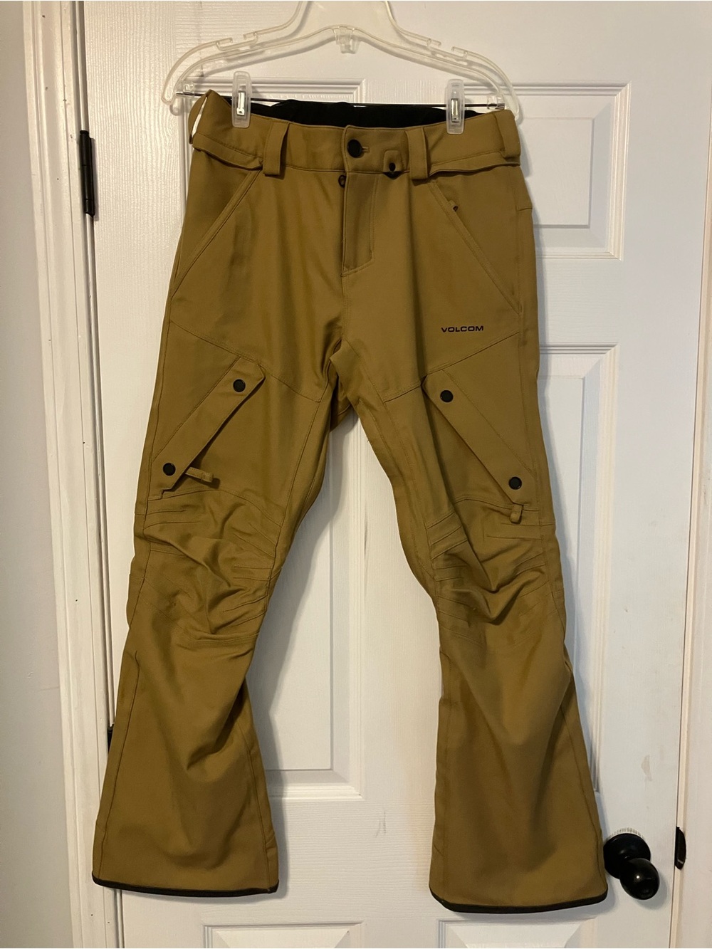 Volcom Ski Snowboard Pants Articulated Khaki Brown -Size XS
